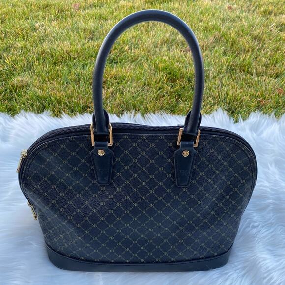 Rioni black and gold dome handle bag - Picture 6 of 12